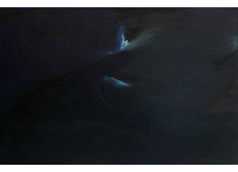 Renata Rampazzi - MovimentoCromatico ( - olio su tela 100 x 150)