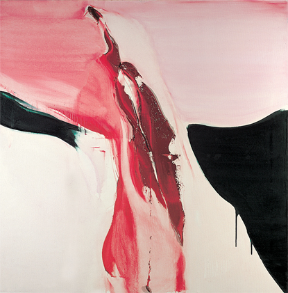 Renata Rampazzi - Composizione (1977 - oil on canvas 100 x 120)