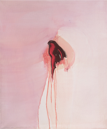 Renata Rampazzi - Composizione (1977 - oil on canvas 120 x 100)
