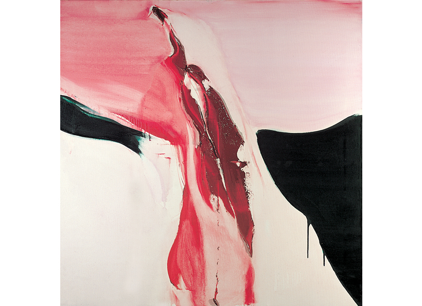 Renata Rampazzi - Composizione (1977 - oil on canvas 100 x 120)