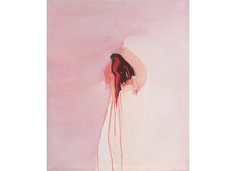 Renata Rampazzi - Composizione (1977 - oil on canvas 120 x 100)