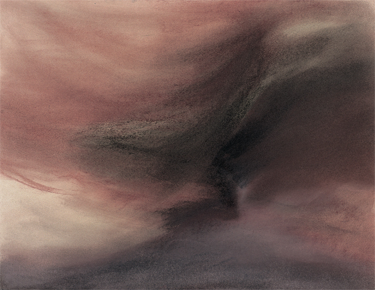 Renata Rampazzi - Senza titolo (1996 - crayon on paper 50 x 62)