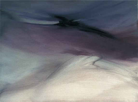 Renata Rampazzi - Viola 1 (2005 - huile sur toile 60 x 80)